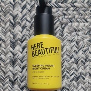 Here Beautiful! Sleeping Repair Night Cream With Collagen